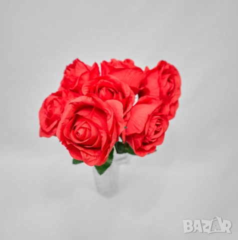 Елегантни изкуствени букети от рози – идеални за декорация и подарък, снимка 7 - Други стоки за дома - 52137813