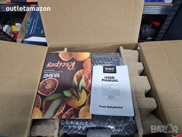 Дехидратор за храна, плодове, зеленчуци, гъби Ruhhy, Уред за сушене, снимка 5 - Други - 53503201