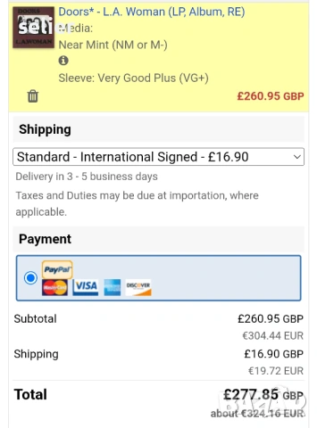 Doors ‎– L.A. Woman Издание 🇩🇪 GERMANY 1984г Стил:Blues Rock, Psychedelic Rock Състояние на винила, снимка 3 - Грамофонни плочи - 53288474