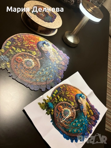 Дървен пъзел ( НОВ) в оригиналната опаковка, снимка 5 - Пъзели - 51970168