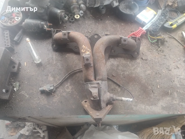 Изпускателна Колектор + Ланда Сонда За Мазда МХ3 1.6И 16В / Mazda MX3 1.6I 16V 1994y