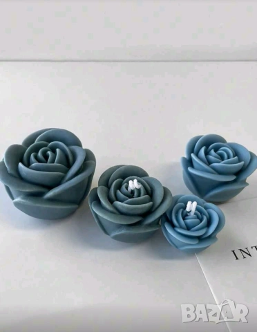 Молд роза средна М, снимка 3 - Форми - 54110551