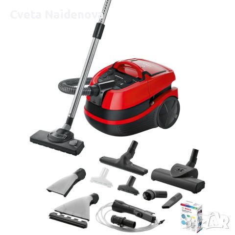 Прахосмукачка Bosch BWD421PET , Перяща, снимка 1