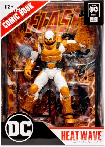 DC Direct Page Punchers екшън фигурка и комикс Heatwave (The Flash Comic) 18 см, снимка 6 - Колекции - 45068560