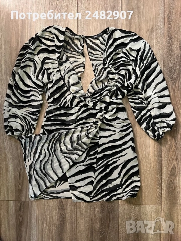 Дамска рокля ZARA, снимка 5 - Рокли - 54131065