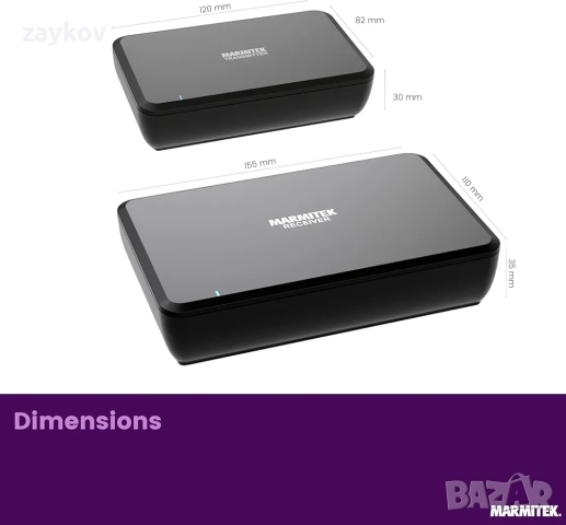 Marmitek Surround Anywhere 221 - Аудио предавател за високоговорители без латентност, снимка 4 - Други - 52257249