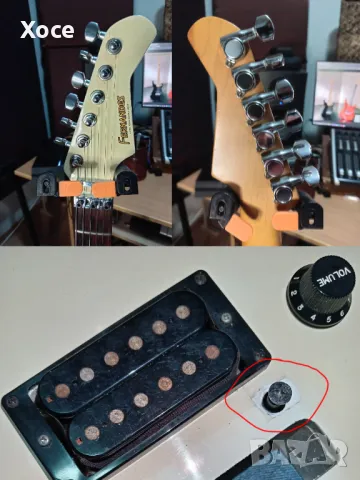 Fernandes Revolver FR-50, 80’s. Произведено в Япония. , снимка 2 - Китари - 50426538