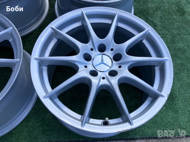 Джанти 5/112/17 Mercedes CLS S E ML V , снимка 6 - Гуми и джанти - 49849792