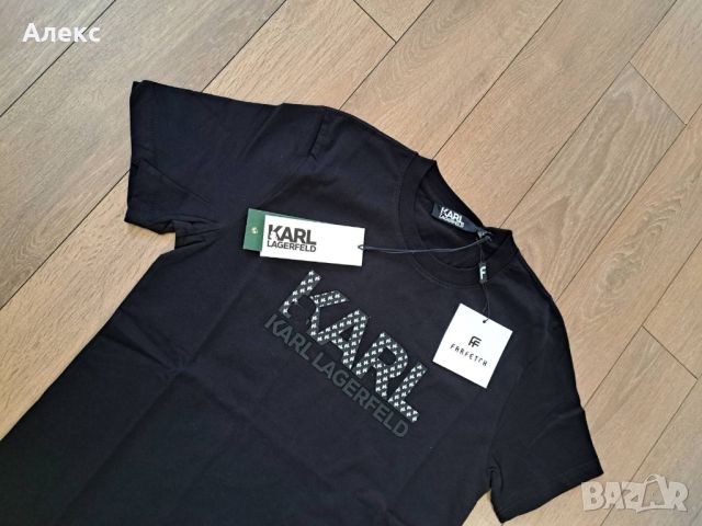 Тениска Karl Lagerfeld , снимка 3 - Тениски - 45354593