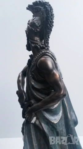 Висока фигура на рицар с отчупен меч, 44 сантиметра, снимка 7 - Декорация за дома - 53529560