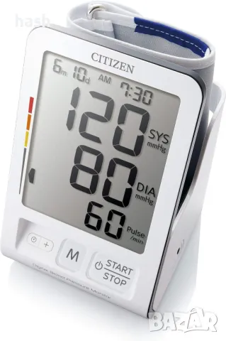 CITIZEN Цифров апарат за кръвно налягане CH456, снимка 3 - Друга електроника - 49778141