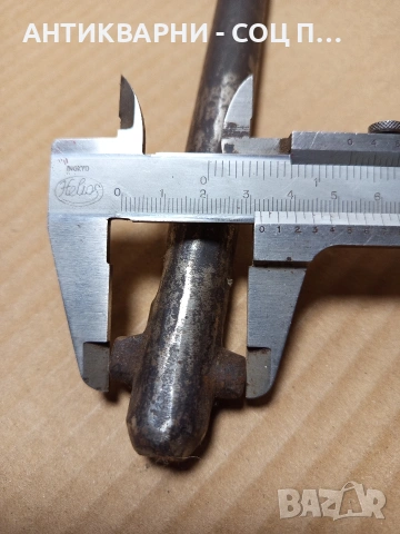 Соц Стара Ръчна Манивела За Машини Техника Номер 273., снимка 6 - Антикварни и старинни предмети - 53057412