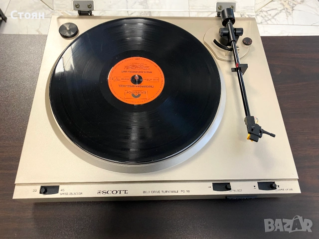 USA грамофон Scott, снимка 3 - Грамофони - 53898829