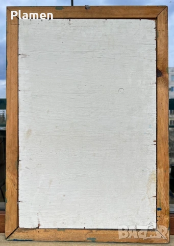 УНИКАТ АБСТРАКТНА КАРТИНА МАСЛО ПОДПИСАНА, снимка 6 - Картини - 54149154