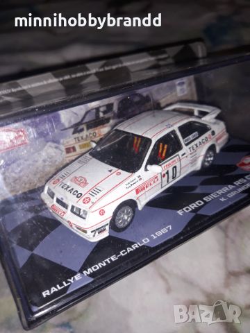 Skoda Octavia WRC Renault 11 Turbo Ford Sierra RS Cosworth 1.43 Eaglemoss Rally Monte Carlo, снимка 3 - Колекции - 46572474