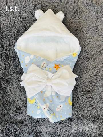 порт бебе с качулка, снимка 6 - Комплекти за бебе - 51746277