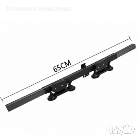Сенник с UV защита за предно стъкло 155x65 см - лесен монтаж, преносим и регулируем, снимка 4 - Аксесоари и консумативи - 53601913