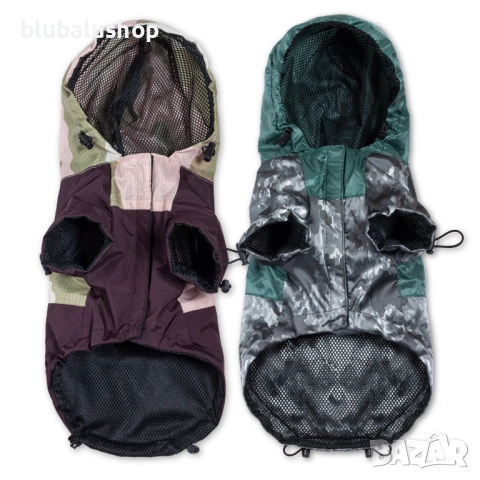 Дъждобрани за кучета – 9 цвята, водоустойчиви с качулка, снимка 2 - За кучета - 51918662