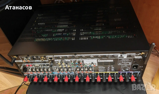 Denon AVR X 4300 H Dolby Atmos Bluetooth Wi-Fi 9.2 X180W с дистанционно и микрофон , снимка 4 - Ресийвъри, усилватели, смесителни пултове - 53896862