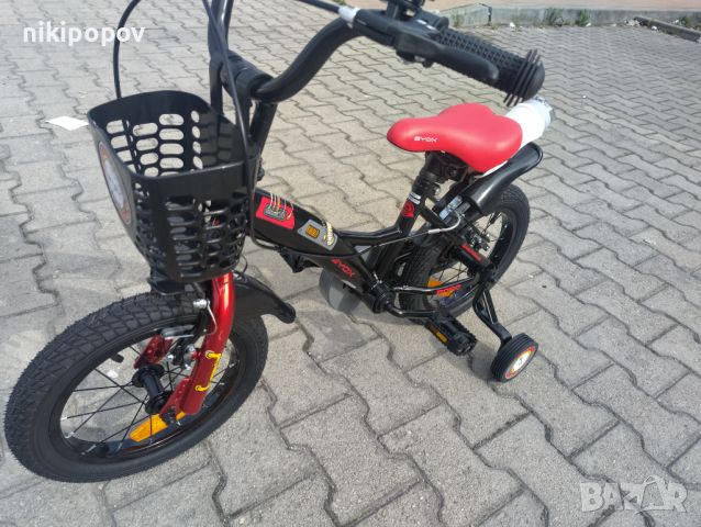 BYOX Велосипед 14" ROBO черен, снимка 10 - Велосипеди - 45918396