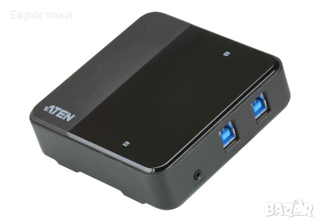 Aten US234 2 x 4 USB 3.2 Gen1 превключвател за споделяне на периферни устройства , снимка 1 - Други - 46713686