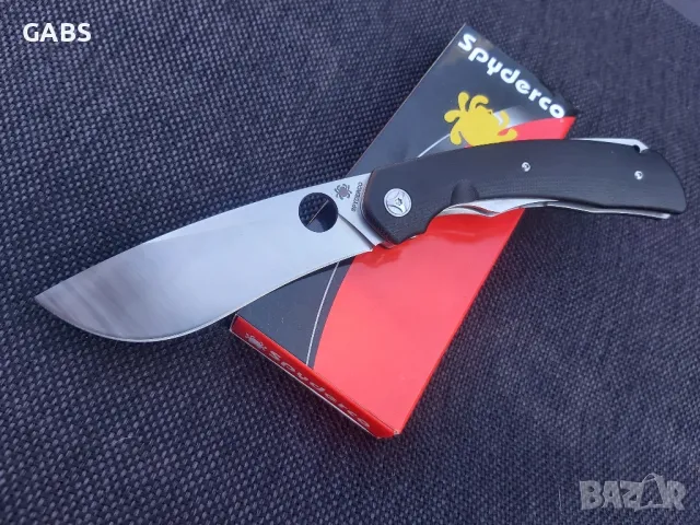 Сгъваем джобен нож Spyderco,светкавично отваряне Flipper, снимка 3 - Ножове - 49217205