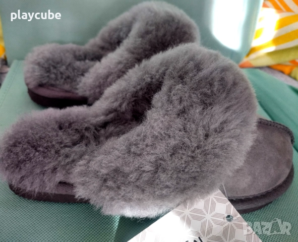 Детски домашни чехли - Естествена кожа - N33, снимка 4 - Чехли - 52150145