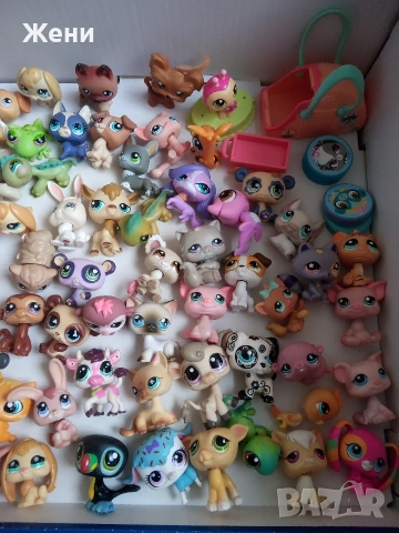 💖Оригинални LPS фигурки и Strawberry Shortcake Ягодов сладкиш, Filly и други велурени фигурки, снимка 4 - Фигурки - 53945187