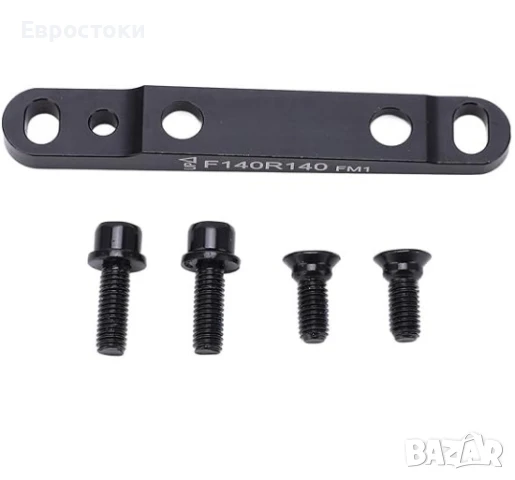 Адаптер за дискова спирачка за велосипед, 140 мм/160 мм преден/заден, с плоско монтиране, снимка 1