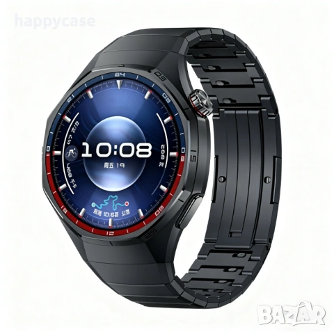 TITANIUM Титаниева каишка за Huawei Watch GT6 Pro 46mm., снимка 4 - Каишки за часовници - 53863462