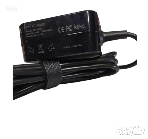 AC адаптер 45W за лаптоп 19V 2.37A зарядно устройство, снимка 3 - Друга електроника - 53873698