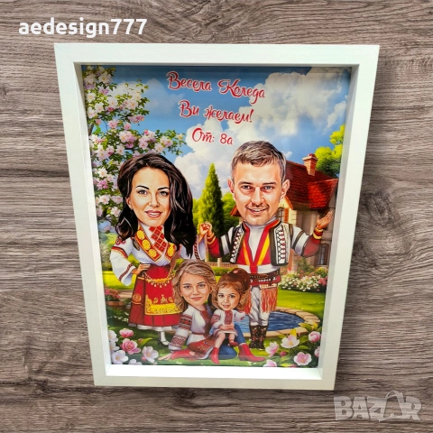 Карикатура по ваша снимка , снимка 18 - Картини - 53123094