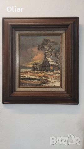 Много красива картина. Масло върху платно. , снимка 2 - Картини - 52384996