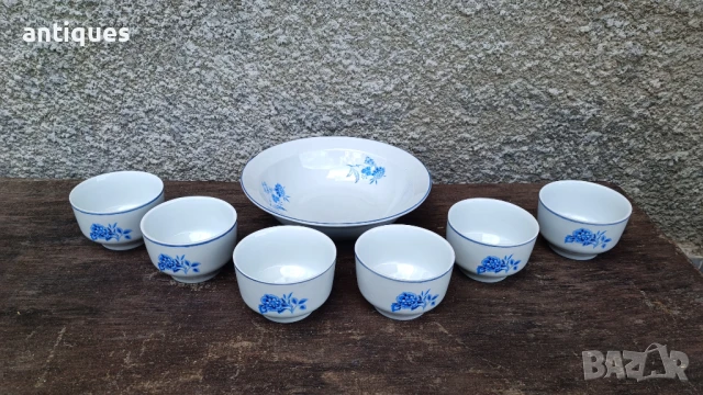 Чисто нов сервиз за компот - 7 части - Завод Китка -Нови Пазар, снимка 1