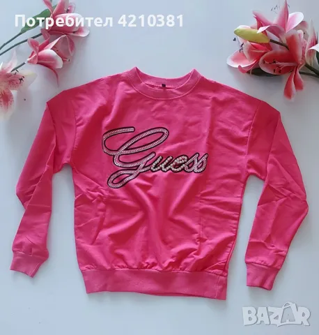 Блуза Guess, снимка 1 - Блузи с дълъг ръкав и пуловери - 46999643