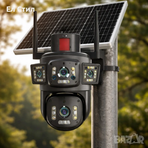 Соларна камера LYLU 4G със SIM карта - сигурност и спокойствие, снимка 4 - IP камери - 53804481