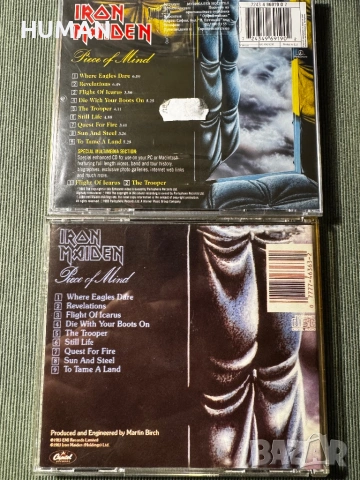 Iron Maiden , снимка 5 - CD дискове - 53012031