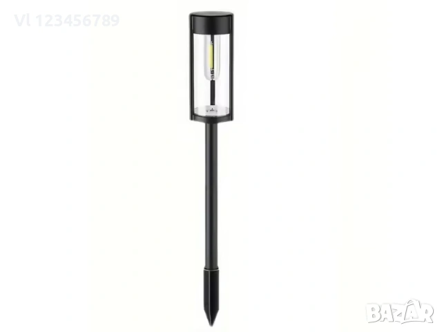 Градинска соларна лампа XF-2902 с топла светлина 3000K, черни, снимка 4 - Соларни лампи - 53433569