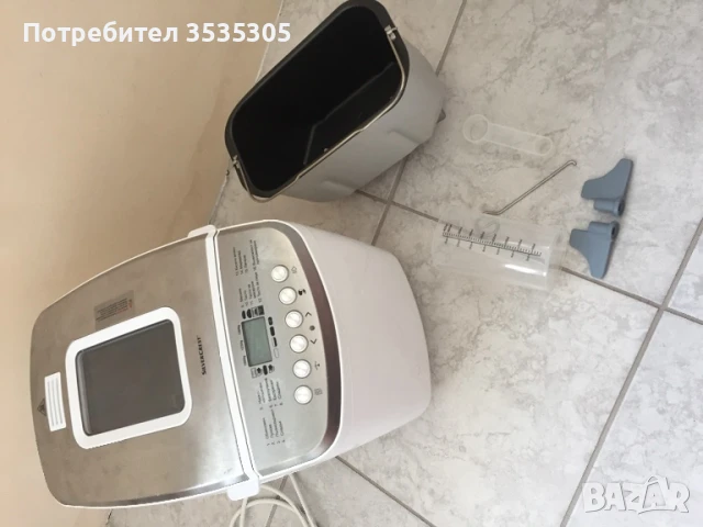  Хлебопекарна SilverCrest с две бъркалки