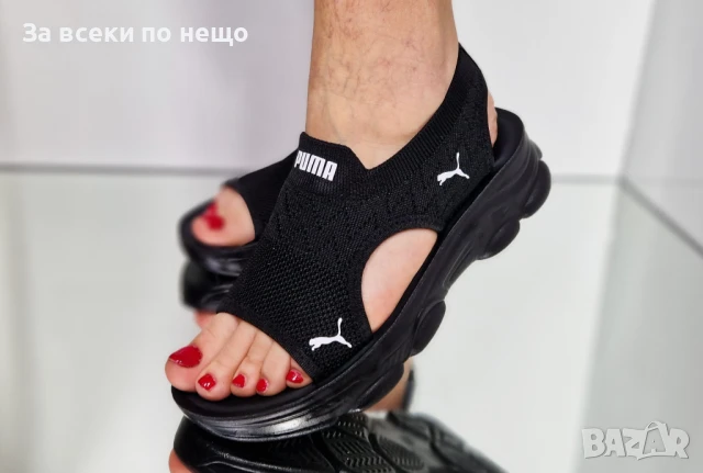 Puma Дамски Черни Спортни Ежедневни Сандали Пума От 36 До 41 Номер Код P842, снимка 3 - Сандали - 50834841