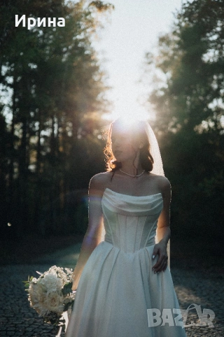 Булчинска рокля Gianna Ivory цвят, снимка 5 - Сватбени рокли - 54266650