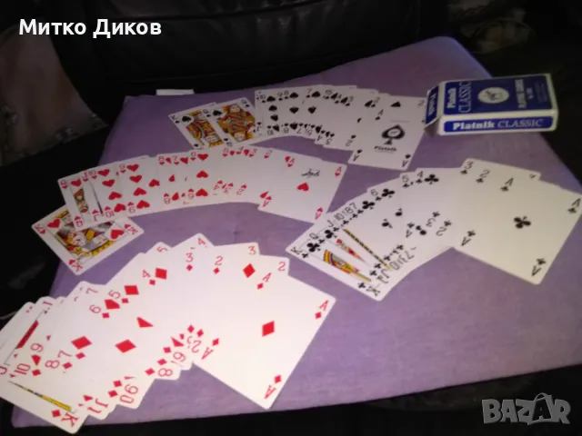 НОВИ  Оригинални  Австрийски Карти PIATNIK 52 карти, снимка 3 - Карти за игра - 49911244