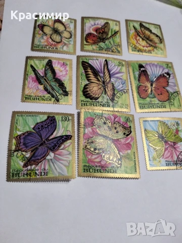 Пощенски марки Бурунди., снимка 10 - Филателия - 51312240