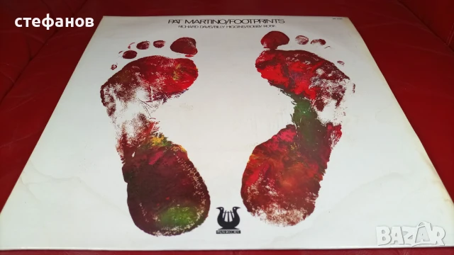 Дългосвиреща грамофонна плоча PAT MARTINO „footrints”, Френска преса