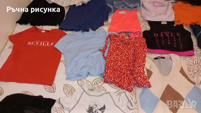 Огромен сет дрехи за момиче възраст 10-11 години -всичко за общо 50лв+ подарък яке, снимка 10 - Детски комплекти - 29659851