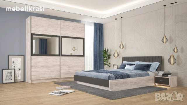 Спален комплект с матрак ”Модена”.Налична на склад!, снимка 2 - Спални и легла - 54106015