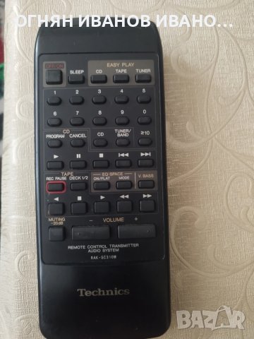 Technics RAK-SC310W  оригинално дистанционно 