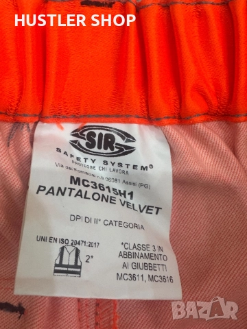 Мъжки работен панталон SIR SAFETY. Размер М, снимка 5 - Панталони - 52665457