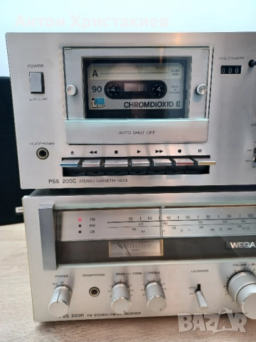 Продавам WEGA Ресийвър и дек., снимка 2 - Ресийвъри, усилватели, смесителни пултове - 52458310