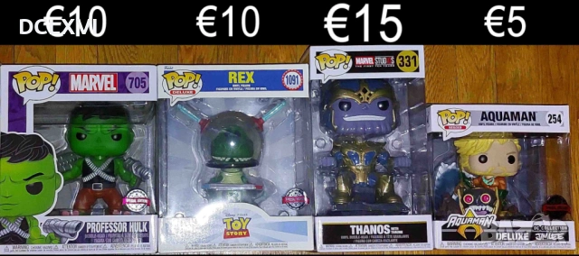 Колекция от Super Sized Funko Pop - Witcher, Diablo, Toy Story, Marvel, снимка 2 - Колекции - 52576643